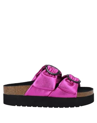 67 Sixtyseven Sandals In Fuchsia