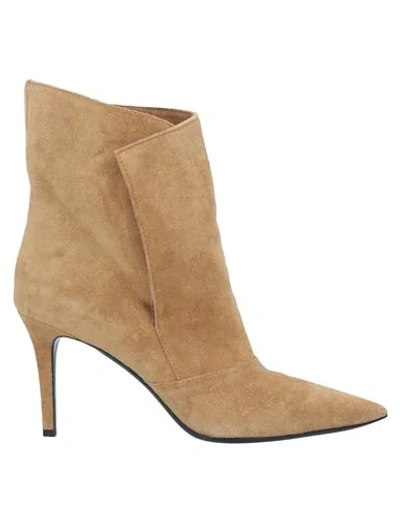 Barbara Bui Ankle Boots In Camel