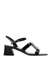 Roger Vivier Sandals In Black