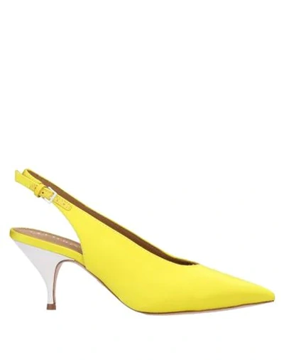 Tory Burch Pumps In Yellow