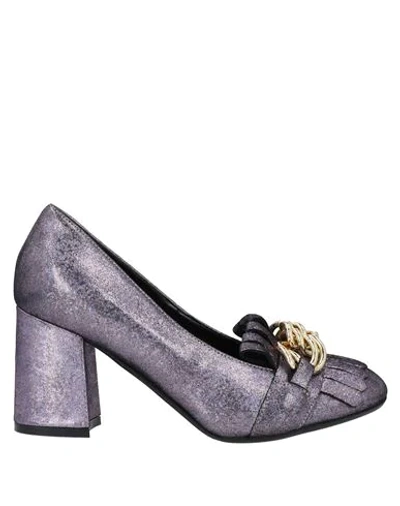 Albachiara Loafers In Light Purple