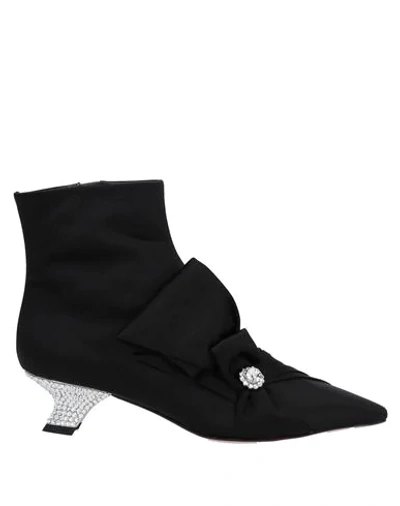 Roger Vivier Ankle Boots In Black