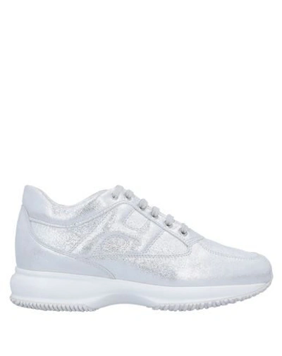 Hogan Sneakers In Silver