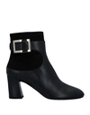 Roger Vivier Ankle Boots In Black