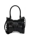 ALAÏA WOMEN'S EDITIONS 1992 LEATHER CORSET BAG,0400013232774