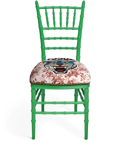 Gucci Chiavari Chair In Green