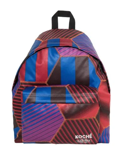 Eastpak X Koché Backpacks In Blue