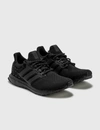 Adidas Originals Adidas X Pharrell Williams Black Ambition Ultraboost Dna Running Shoes Size 11.5 Knit In Black