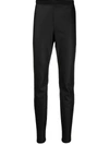 EILEEN FISHER HIGH-RISE SLIM FIT TROUSERS