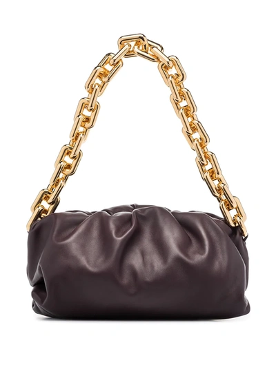 Bottega Veneta Purple The Chain Pouch Leather Shoulder Bag