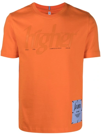 Mcq By Alexander Mcqueen Logo-patch T-shirt In Orange