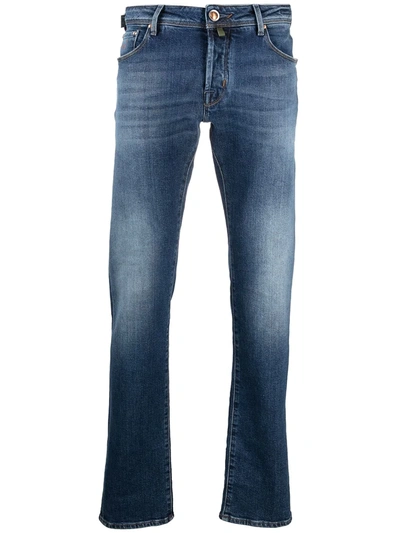 Jacob Cohen J622 Straight-leg Jeans In Blue