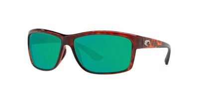 Costa Del Mar Costa Man Sunglasses 6s9048 Mag Bay In Green Mirror