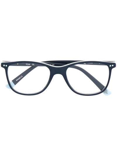 Etnia Barcelona Rectangular Frame Glasses In Blau