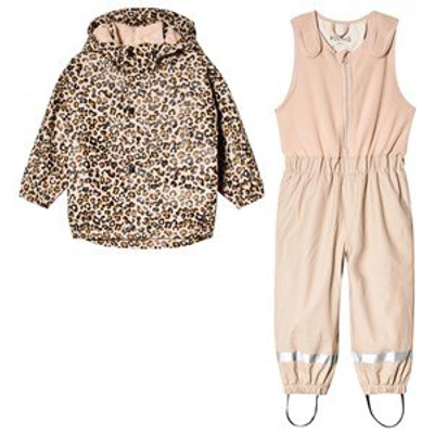 Kuling Leopard Ottawa Recycled Rain Set In Beige