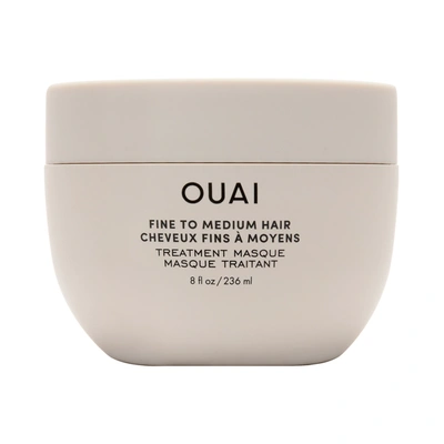 OUAI TREATMENT MASK FOR FINE AND MEDIUM HAIR 8 OZ/ 236 ML,2413896