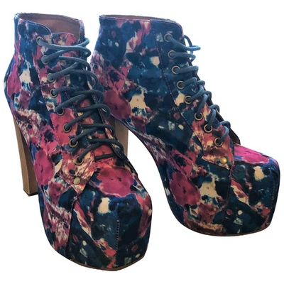 Pre-owned Jeffrey Campbell Cloth Boots