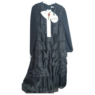 Pre-owned Vivetta Mid-length Dress In Black