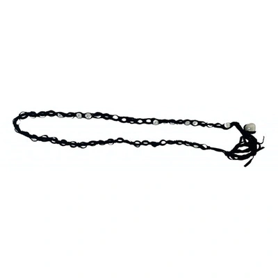 Pre-owned Lanvin Black Necklace