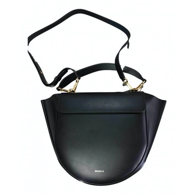 Pre-owned Wandler Hortensia Black Leather Handbag