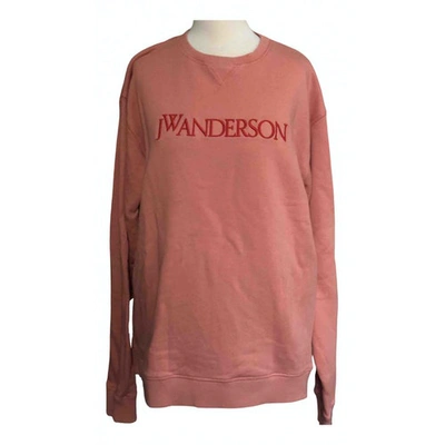 Pre-owned Jw Anderson Sweatshirt In Pink