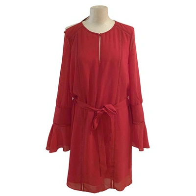 Pre-owned Haute Hippie Mid-length Dress In Red