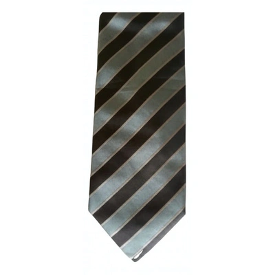 Pre-owned Hugo Boss Silk Tie In Multicolour