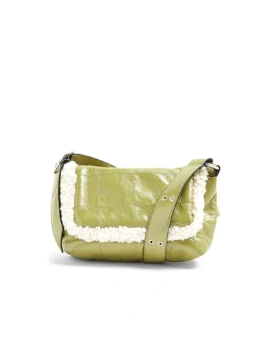 Topshop Handbags In Military Green