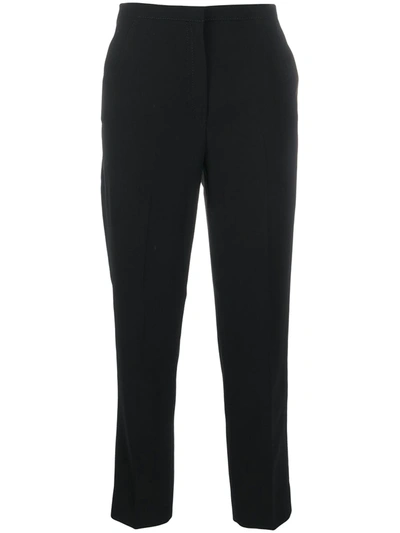 N°21 Cropped Tailored Trousers In Black
