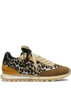 MARC JACOBS THE LEOPARD JOGGER SNEAKERS