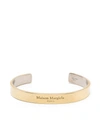 MAISON MARGIELA LOGO EMBOSSED CUFF