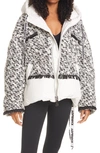 KHRISJOY KHRIS TWEED DOWN PUFFER JACKET,BFPW025 TW2