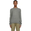 GUCCI GREY CASHMERE GG SWEATER