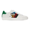 GUCCI WHITE DISNEY EDITION DONALD DUCK ACE SNEAKERS