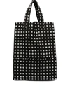 10 Corso Como Polka-dot Print Tote Bag In Black