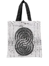 10 Corso Como Logo Graphic Print Tote Bag In White