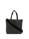 10 Corso Como Logo-print Small Canvas Tote Bag In Black