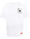 HERON PRESTON LOGO-PRINT COTTON T-SHIRT