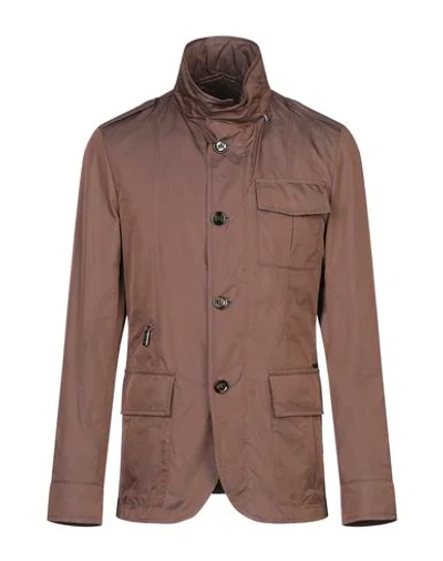Moorer Jacket In Cocoa