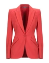 Alexander Mcqueen Sartorial Jacket In Red