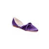 ALEXIS ISABEL Isla Purple Satin Flats