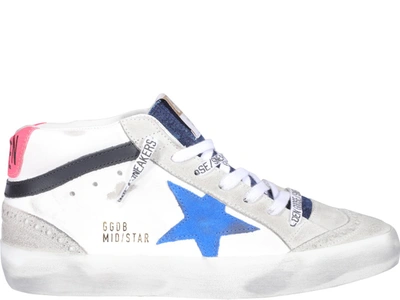 Golden Goose Deluxe Brand Mid Star Lace In White