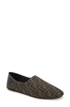 FENDI LOGO JACQUARD SLIPPERS,7P1406-AEGV