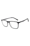 FIFTH & NINTH BOSTON 56MM BLUE LIGHT FILTERING GLASSES,08053