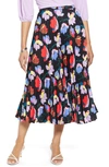 Halogenr Halogen Pleated Midi Skirt