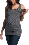 BUN MATERNITY SNAP MATERNITY/NURSING TANK,7054RAY