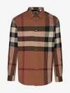 Burberry Brown Check Chadbury Shirt