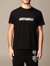 JUST CAVALLI T-SHIRT WITH LOGO,11676223