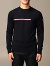 ROSSIGNOL CREWNECK SWEATER WITH STRIPED BAND,11674976
