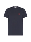 BURBERRY PARKER MONOGRAM COTTON T-SHIRT,11674793